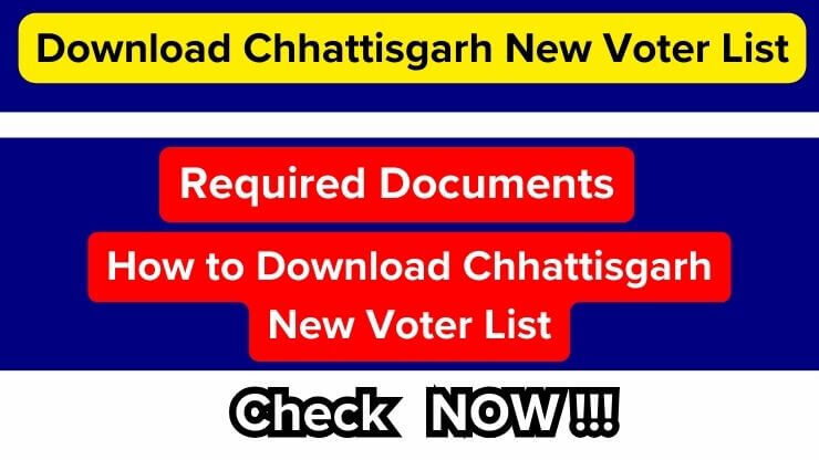 Download Chhattisgarh New Voter List